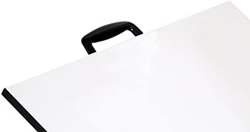 Martin Universal Design 23" x 31" Pro-Draft Deluxe Adjustable Parallel Straightedge Board, White Melamine, 1 Each (U-PEB2331K)