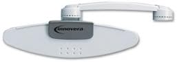 Monitor Mount Swing Arm Copyholder, 10 Sheet Capacity, Charcoal/Light Gray