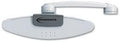 Monitor Mount Swing Arm Copyholder, 10 Sheet Capacity, Charcoal/Light Gray