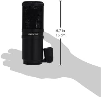 Zoom ZDM-1 Dynamic Microphone for Podcasts, Voice-Overs, Vocals, and More, High SPL Capability, Sturdy Metal Body, and Large Diaphragm
