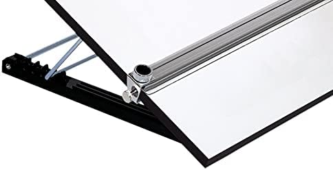 Martin Universal Design 23" x 31" Pro-Draft Deluxe Adjustable Parallel Straightedge Board, White Melamine, 1 Each (U-PEB2331K)