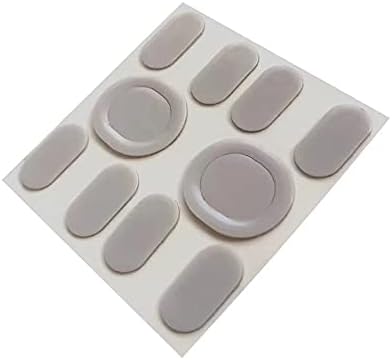 Mouse Skates Pads Mouse Feet for Logitech G203 LIGHTSYNC Wired Gaming Mouse / G102 / G PRO (Pack of 2, Grey)