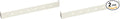 Wall Control Pegboard 14in Accessory Hanger Tool Holder Bracket Pegboard Accessory Pegboard and Slotted Tool Board – White (Pack of 2)