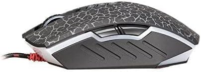 Bloody Optical Gaming Mouse with Light Strike (LK) Switch & Scroll - Fully Programmable and Advance Macros (A70 II)