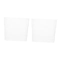 2pcs Desktop Trash Can Storage Basket for Office Bathroom Car Hotel Slim Garbage Container Bin