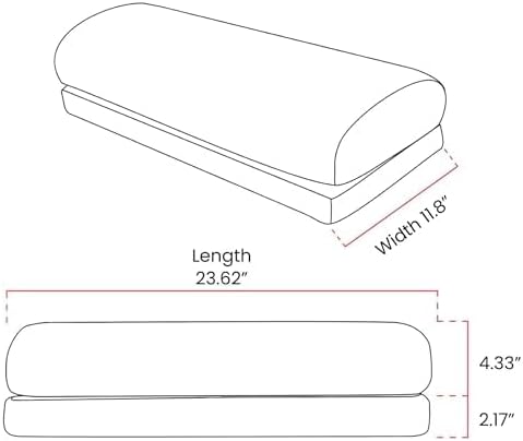 Arozzi Footrest for Under-Desk Comfort and Healthy Position for Your Feet While Gaming or Working for Long Hours - Grey