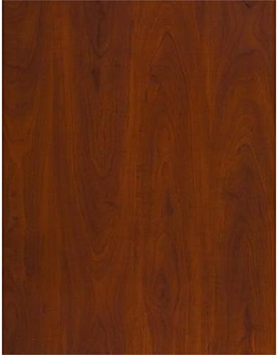 Bush Business Furniture Series C U Shaped Desk with Mobile File Cabinet, 72W x 30D, Hansen Cherry
