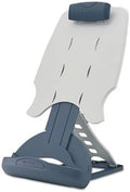 InSight Adjustable Desktop Copyholder, Plastic, Holds 50 Sheets, Dark Blue/Gray, Total 4 EA, Sold as 1 Carton