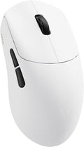 Rapoo VT MAX Lightweight Wireless Gaming Mouse, PAW3950 Ultimate Sensor,750H Battery Life, 8K Polling, 45K DPI, Dual-Mode 2.4G/USB-C, Esports Grade Performance Mouse for PC/Mac (VT0 MAX, White)