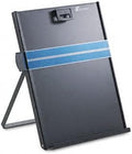 Kopy-Aid Letter-Size Freestanding Desktop Copyholder Stainless Steel Black