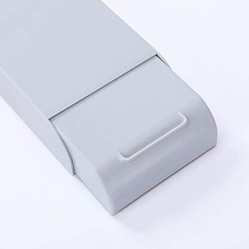 Under Table Drawer, Hidden Self-Adhesive Pencil Tray Drawer,Under Desk Holder Storage Box, Stationery Pencil Storage Drawer Organizer for Office/School/Kitchen (1 Pack White)