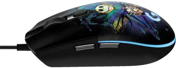 Skinit Decal Other Skin Compatible with G203 Prodigy RGB Wired Gaming Mouse - Officially Licensed Disney The Nightmare Before Christmas Jack Skellington Art Design