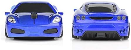 Jinfili 2.4Ghz Wireless Car Shape Mouse 3D Optical Gaming Mice USB Mini Receiver for PC Laptop Computer