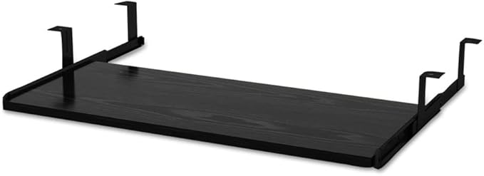 Alera ALE Valencia Series Underdesk Keyboard/Mouse Shelf, 28w x 12d, Black