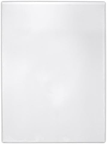 StoreSMART - Valuable Document Holder: 8 1/2" x 11 1/2" - Clear Plastic - 25 Pack - PE1009S-25