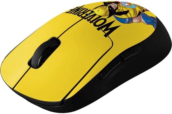 Skinit Decal Other Skin Compatible with G Pro Wireless Gaming Mouse - Officially Licensed Marvel X-Men The Wolverine Design
