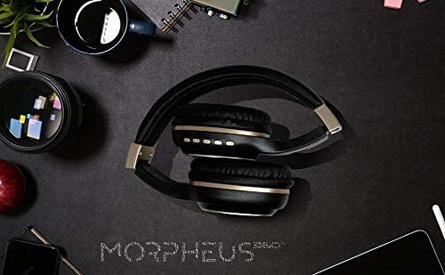Morpheus 360 Serenity Over-Ear Wireless Headset: Bluetooth 5.0 for Lag-Free Audio, Award-Winning Brand, 10-Hour Battery, Noise Isolating Earcups with Mic – Ideal for Gaming, Zoom Calls & Music