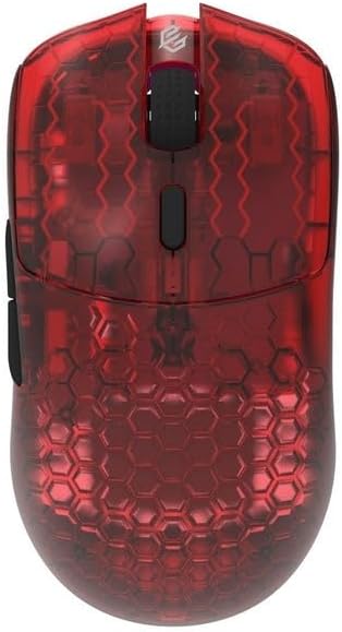 G-Wolves HTX ACE Wireless Gaming Mouse (Non-Honeycomb, Ruby Red)