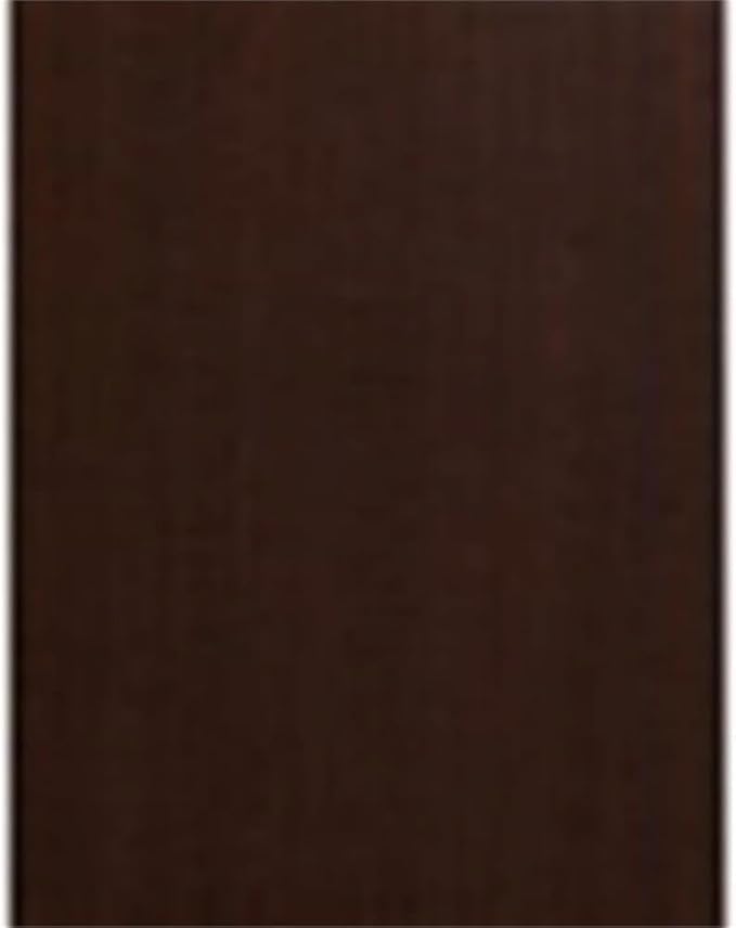 Scranton & Co 72" Transitional Wood L Shaped Desk with Hutch, Mocha Cherry Finish, Thermally Fused Laminate, Mobile File Cabinet, 6 Cubby Shelves, Tack Board, Office Workstation Storage for Home or