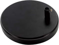 Desk Lamp Base: Round inches Mounting Stand for Desk Lamps,Magnifying Glass with Light,Mic Arm Desk Mount,Swing Arm Desk Lamp,for Home Office,Compatible for lk-1 cl-2 (Black)