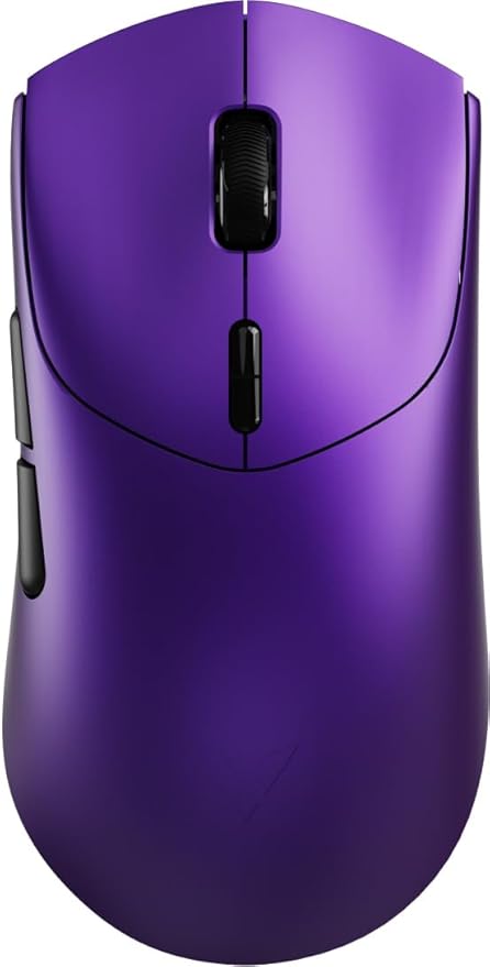Rapoo VT MAX Lightweight Wireless Gaming Mouse, PAW3950 Ultimate Sensor,750H Battery Life, 8K Polling, 45K DPI, Dual-Mode 2.4G/USB-C, Esports Grade Performance Mouse for PC/Mac (VT7 MAX, Purple)