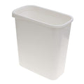 PRETYZOOM Nordic Style Rectangular Waste Bin Slim Compact Garbage Can for Bathroom Kitchen Living Room Multi-Purpose Desktop Organizer for Spaces