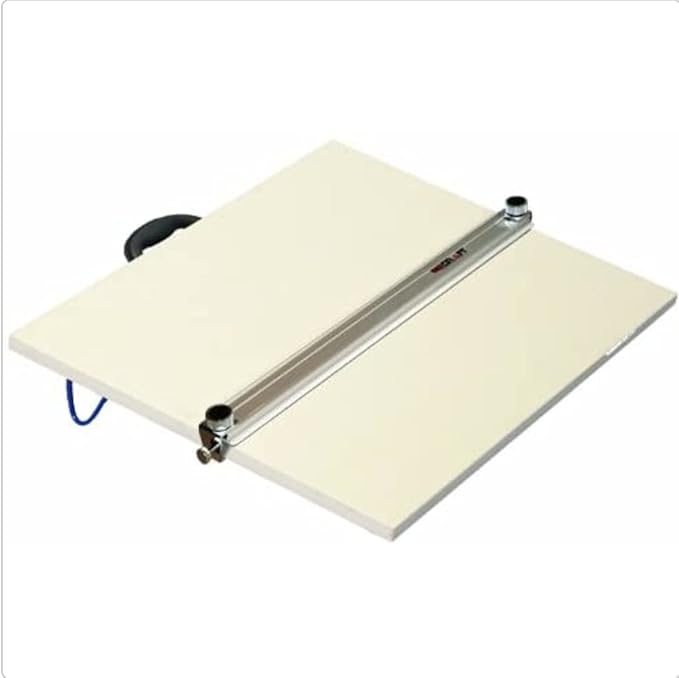 Martin Universal Design 24" x 36" Pro-Draft Parallel Straightedge Drawing Board, White Melamine, 1 Each (U-PEB2436B)