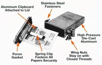 James King 300 - Security Aluminum Document Holder