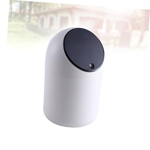 DECHOUS Simplify Your Space Mini Desktop Trash Can Slim Kitchen Waste Bin Little Trash Can for Bedroom