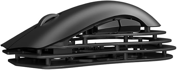 AJAZZ M259 Magnesium Aluminum Alloy Mouse, BT/2.4G/USB-C Lightweight Mice (Black)