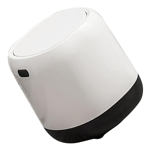 Slim Trash Can Lid Mini Trash Bin for Desk Office Wastebasket Press Type Reusable Bathroom Garbage Can Plastic Desktop Waste Bin