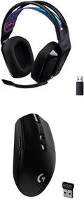 Logitech G535 Lightspeed Wireless Gaming Headset + G305 Lightspeed Wireless Gaming Mouse - Black