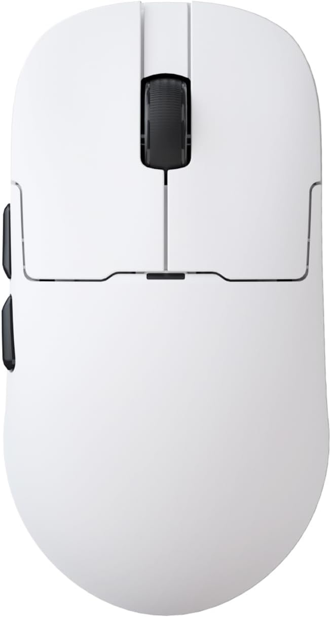 ATTACK SHARK x Ajazz AJ159 Gaming Mouse,2.4G Wireless Mouse,56g Ultralight,26K DPI PAW3395 Sensor,6 Programmable Buttons,Ergonomic Wired Gaming Mouse USB3.0 with 80M Click Switch for PC/MAC