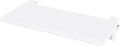 ETHU Ergonomics Desk Extender Tray, 25.6"x11.4" Large Size Foldable Keyboard Extender Tray Clamp On, Armrest Support for Home and Office (White)