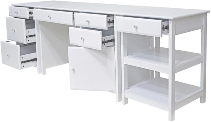 Winsome Wood Delta 3-Pc Set Home Office, White