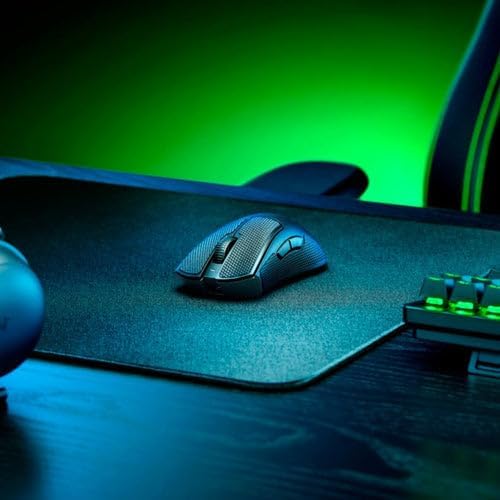 Razer DeathAdder V3 Pro Wireless Gaming Mouse: 63g Ultra Lightweight - Fast Optical Switches Gen-3 - HyperSpeed Wireless - 5 Programmable Buttons - 90 Hr Battery - Black (Renewed)