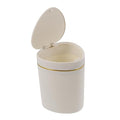 ABOOFAN Slim Garbage Bin Desk Top Trash Can Mini Small Waste Container Hotel Office