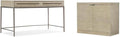 BOWERY HILL Home Office Set of Filing Cabinet and Writing Desk in Terrain