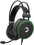 GAMEPOWER JIN X 3.5mm Jack Gaming Headset - Wired Headphones with 50MM Drivers, Comfort Design, 360 Spatial Audio, Noise Cancelling Mic, PS4, PS5, for Xbox, Black