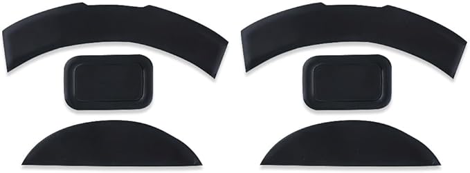 HUYUN New Mouse Skates & Mouse Feet & Mice Feet & mouseskates for Razer Deathadder Elite （Comes with 2 Sets）