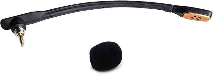 Sqrmekoko A40 TR Mic, Microphone Replacement for Astro A40 / A40 TR Gaming Headset on PS5, PS4, Xbox One, PC, Mac, Phone, Noise Cancelling