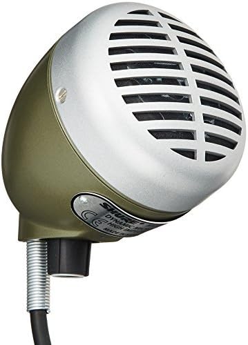 Shure 520DX Green Bullet Dynamic Microphone
