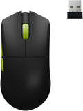 Darmoshark M3SMAX Wireless Gaming Mouse,Tri-Mode 2.4G/USB-C/Bluetooth Mouse Up to 30000DPI,PAW3950 Optical Sensor Lightweight 52g,5 programmable Button,Computer Mouse for Laptop,PC,Windows,Mac(Black)