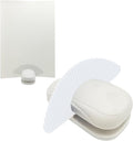 Paper Holder Stand for Desk, Paper Stand for Desk When Typing, Document Holder, Portable Counterweight Copies Stand Desktop Clamp for A4 Paper Documents Office Typing Reading (White)