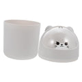 Mini Desktop Trash Can Lid Slim Garbage Bin for Bedroom Office Car Small Trash Bin for Table