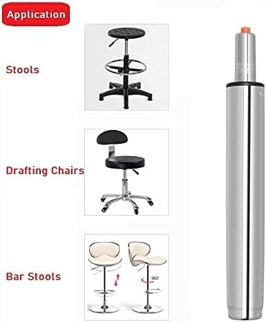 Drafting Stool Bar Stool Gas Lift Cylinder Replacement Part,Tall Heavy Duty Hydraulic Pneumatic Piston for Drafting Chair(Size:18”- 28” Long)