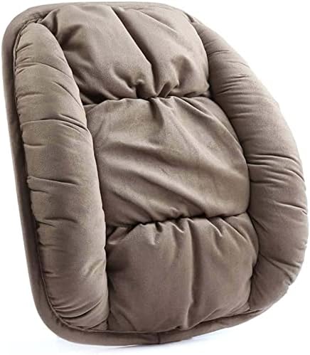 Low Back Pain Relief Large Size Lumbar Support and Nonslip Recliner Chair Seat Pads Cushion Back Rest Lumbar Cushion Pillow for Office,Dinning Desk Chair,Car,Purple