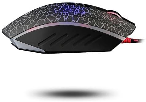 Bloody Optical Gaming Mouse with Light Strike (LK) Switch & Scroll - Fully Programmable and Advance Macros (A70 II)