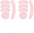 HUYUN 2sets Pink Rounded Curved Edges Mouse Feet Skates Replacement for Logit G PRO Wireless GPW Gaming Mouse