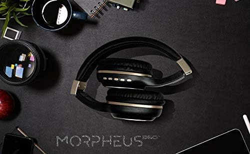 Morpheus 360 Serenity Over-Ear Wireless Headset: Bluetooth 5.0 for Lag-Free Audio, Award-Winning Brand, 10-Hour Battery, Noise Isolating Earcups with Mic – Ideal for Gaming, Zoom Calls & Music